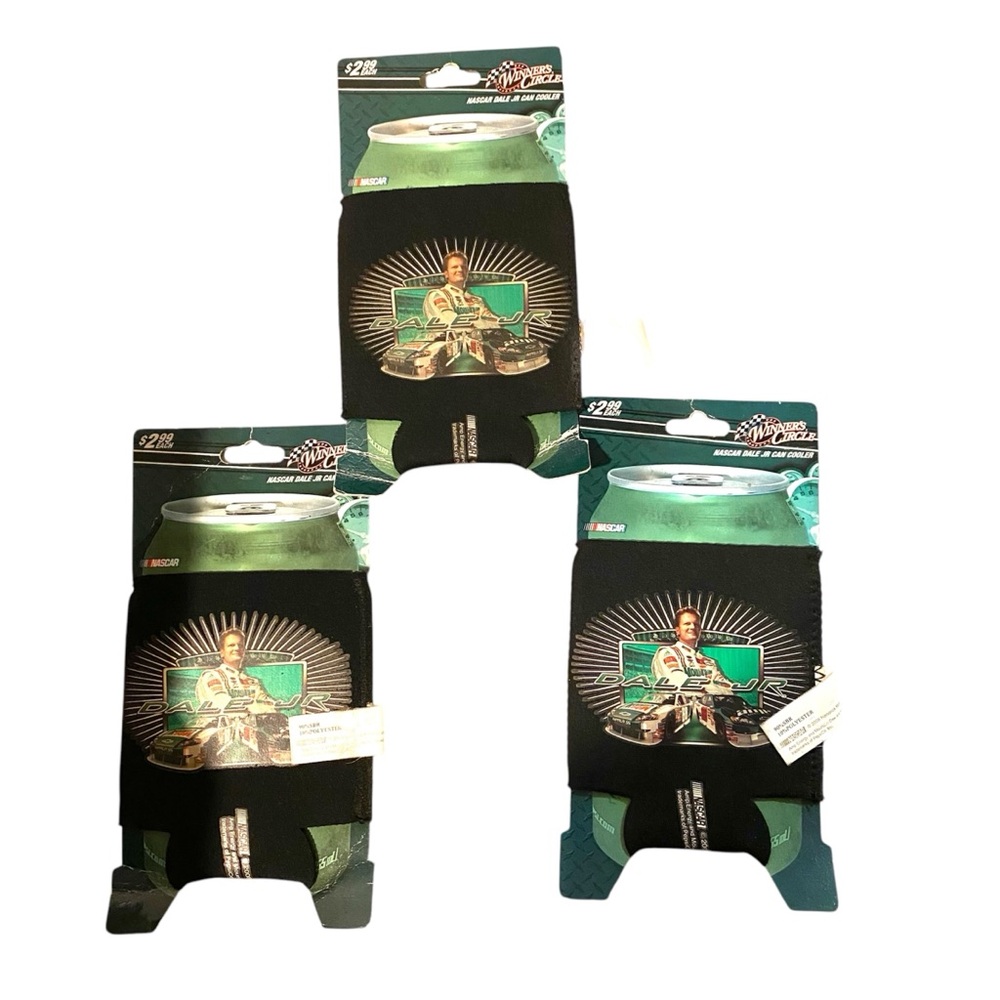 Lot Of 3 Winners Circle Mountain Dew Amp 08 Dale Earnhardt Jr Can Koozie NASCAR